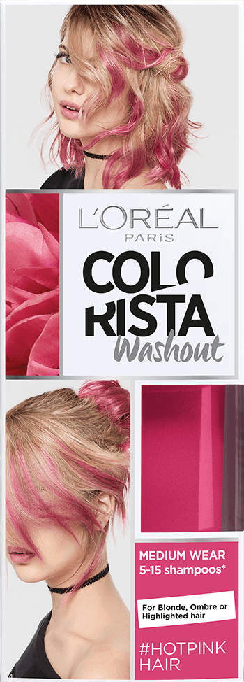 postkantoor Anders Werkloos Tijdelijke Haarverf Roze Colorista | L'Oréal Paris