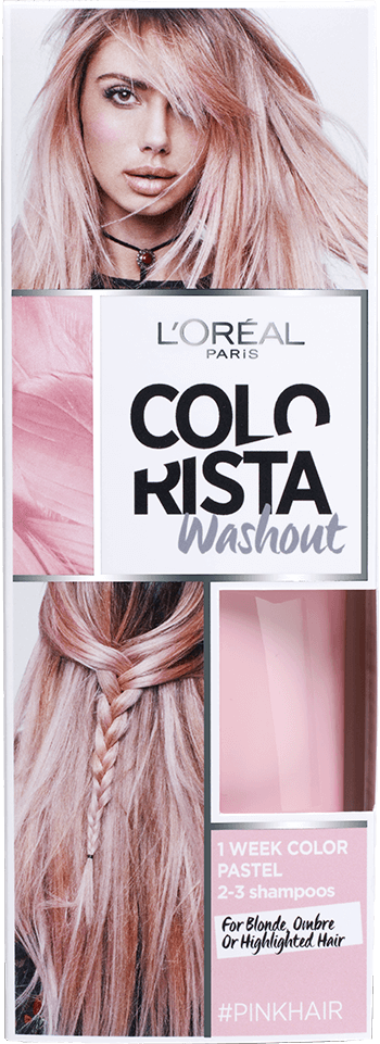 Gevoel van schuld Bouwen op samenvoegen Pastel Roze Tijdelijke Haarverf Colorista | L'Oréal Paris