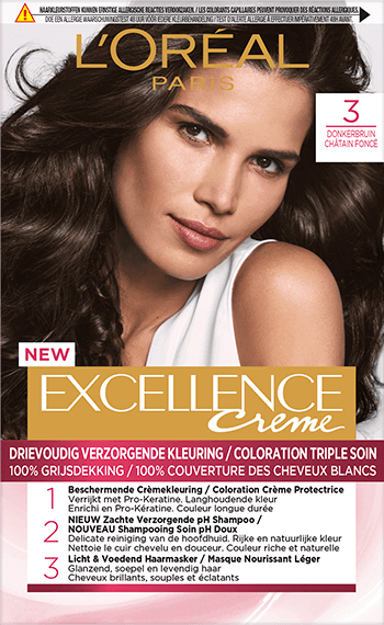 zelf moeilijk Aardbei Haarverf met Grijsdekking Donkerbruin | L'Oréal Paris