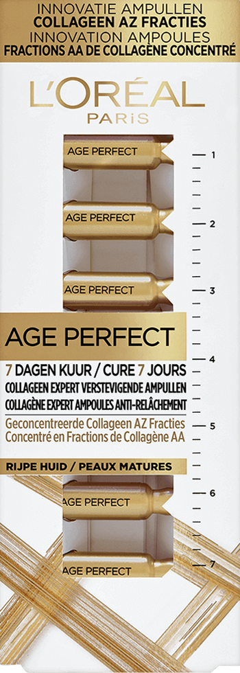 Ik denk dat ik ziek ben peddelen Huichelaar Age Perfect Verstevigende Ampullenkuur | L'Oréal Paris